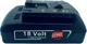 Аккумулятор 18В Li-ion 1.5 Ач Bosch Bosch BAT610 / Bosch GBA, 18 V, 1500mAh - изображение 5