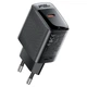 Мережевий зарядний пристрій ACEFAST A102 PD30W GaN single USB-C charger (EU) Black (6974316283287) - зображення 1