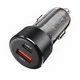 Автомобільний зарядний пристрій ACEFAST B12 60W (USB-A+USB-C) dual-port car charger Black (6974316282914) - изображение 3