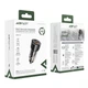 Автомобільний зарядний пристрій ACEFAST B12 60W (USB-A+USB-C) dual-port car charger Black (6974316282914) - изображение 2