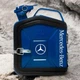 Подарочный набор для мужчин канистра бар 5л (синяя) с надписью "Mercedes" - изображение 1