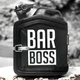 Подарочный набор для мужчин канистра бар 5л (чёрная) с надписью "BAR BOSS" - изображение 1