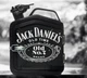 Подарочный набор для мужчин канистра бар 5л (чёрная) с надписью "Jack Daniel's" - изображение 1