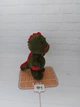 М'яка плюшева іграшка handmade Динозавр 32 см зелений амігурумі в'язаний гачком - зображення 5