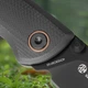 Нож складной туристический Ruike P882-B, (8.5 см) 12С27 / G10 черный - изображение 14
