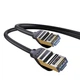 Сетевой кабель Baseus High Speed Seven types Ethernet RJ45 Cat.7 10.000Mb/s 10m Black round cable - изображение 5