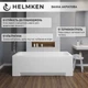 Ванна акриловая Helmken Luna 170x70 см (8634Y3544V) комплект 4 в 1: прямоугольная ванна, ножки, Белая фронтальная и боковая панель - изображение 4