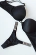 Набір білизни Victoria's Secret Bombshell Add-2-Cups Smooth Push-Up Bra Black розмір 34C - S - зображення 8