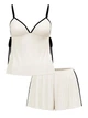Піжама Ribbed Modal Velvet-Trim Cami Shorts Set розмір XS - зображення 4