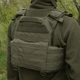 Плитоноска Kiborg GU gen.1 хаки с системой быстрого сброса и NIR-пропиткой от ПНБ - изображение 7