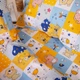 Простынь MirSon полуторная 150x220 см Kids Time 20-0038 Cute animals бязь (2200009639845) - изображение 7