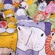Наволочка MirSon 17-0674 Rainbow Zoo Бязь 40х40 см (2200010257571) - зображення 4
