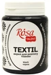 Фарба акрилова для тканин Rosa Talent Чорна 80мл - зображення 1