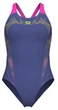 Купальник закрытый женский Arena Spider Web Swimsuit V Back 40 Рожевий 007988-890 - изображение 1