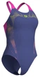 Купальник закрытый женский Arena Spider Web Swimsuit V Back 40 Рожевий 007988-890 - изображение 3