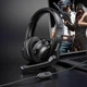 Ігрові навушники з мікрофоном Hoco W103 Magic tour (AUX / USB дротові, з оголов'ям) - Чорні - зображення 2