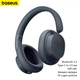Беспроводные наушники Baseus Bowie D05 (Bluetooth 5.3, аудиокабель Type-C to 3.5 мм, 600 мАч, быстрая зарядка, 70 часов работы) - Серый - изображение 1