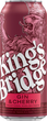 Упаковка слабоалкогольного напитка King'sBridge Gin&Cherry 7% 0.5 л х 24 шт. (4820252124615R) - изображение 2