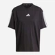 Футболка хлопковая женская Adidas W 3S Sj Bf T JC5960 S Black/White (4067891005794) - изображение 6