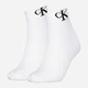 Набор женских носков коротких хлопковых Calvin Klein 701228813-002 35-38 2 пары Белый (8720245645829) - изображение 1