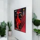 Арт Держатель Рамка на Стену 80x50 см. для Фирменного Конструктора Technic Ferrari F1 SF-24 (42207) Феррари Формула 1 Type-E - изображение 3