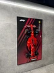 Арт Держатель Рамка на Стену 80x50 см. для Фирменного Конструктора Technic Ferrari F1 SF-24 (42207) Феррари Формула 1 Type-E - изображение 8
