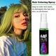 Временная краска-спрей для волос зелёная Green Melao - изображение 9