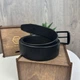 Мужской кожаный ремень OEM классический поясной пояс с черепом черный (1781) - изображение 3