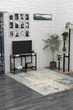 Тумба под телевизор в стиле лофт Ecoloft DSP-1167Д Черный - изображение 2