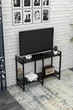 Тумба под телевизор в стиле лофт Ecoloft DSP-1167Д Черный - изображение 3