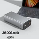 Повербанк 30000 mAh Proove Metalskin 65W с быстрой зарядкой павербанк Quick charge для дома powerbank с Power Delivery для телефона павербанк для планшета (63492) - изображение 1