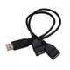 Кабель USB 2.0 разветвитель, тип Y, папа в 2 мамы кабель - изображение 2