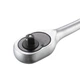 Рукоятка з храповим механізмом 1/4'', 24 зуби Intertool Cr-V - зображення 5