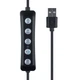 Лампа RGB JM26-10 26cm (Heart JM26-10) Колір Чорний - изображение 4