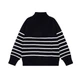 Свитер Ami Paris Ami de Coeur Sweater Red в полоску Размер M Черный - изображение 2
