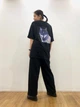 Футболка хлопковая оверсайз мужская Uniqlo 579380077 L Черная с принтом (1159826158) - изображение 10