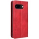 Чехол-книжка Deexe Retro Style для Google Pixel 9a - Red - изображение 6