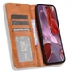 Чохол-книжка Deexe Retro Style для Google Pixel 9a - Brown - зображення 2
