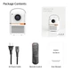 Портативный проектор для дома Hongtop P10 white (70002) - изображение 5