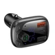 Автомобільний зарядний пристрій Baseus FM Launcher S-13 36W Type-C+2USB PD+QC3.0 (CCMT000101) Black - зображення 3