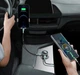 Автомобільний зарядний пристрій FM-трансмітер модулятор Baseus FM Launcher Enjoy 17W 2USB (CCLH-01) Black - зображення 11