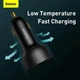 Автомобільний зарядний пристрій Baseus Superme Digital Display PPS 100W USB + Type-C Швидка зарядка QC 4.0+PD3.0 (CCZX-01) Black - зображення 11