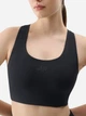 Спортивный топ для йоги женский 4F 4FRSS25USBAF152-20S XL Черный (5905700357728) - изображение 4