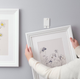 Самоклеючий гачок для рамки ALFTA IKEA 503.828.41 білий - зображення 2