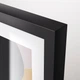 Рамка на 3 фото, 81х40 см RODALM IKEA 705.537.28 чорний - зображення 4