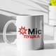 Чашка з принтом "Міс пушка" на подарунок для подруги, сестри, дівчини керамічна 330 мл біла - зображення 1