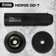 Глушник STEEL HORDE QD-T .223, різьба – 15×1, швидкознімний титановий саундмодератор - зображення 6