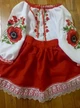 Костюм вишиванка для дівчинки Маки 104 - изображение 2