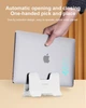 Подставка для ноутбука вертикальная, универсальная Hagibis Vertical Gravity Laptop Stand ABS - изображение 4