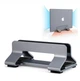 Подставка для ноутбука вертикальная, универсальная DOXONN Vertical Gravity Laptop Stand Aluminum Grey - изображение 1